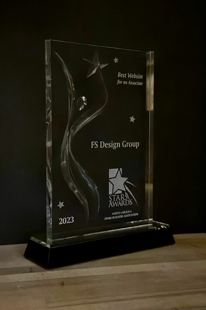 2023 NC Home Builders Association Stars Award for FS Design Group, Asheville Interior Design firm